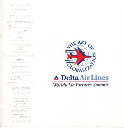 Delta Embossed Worldwide Partners’ Summit Conference Book